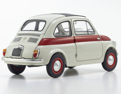 FIAT - 500 SPORT 1958 - WHITE RED