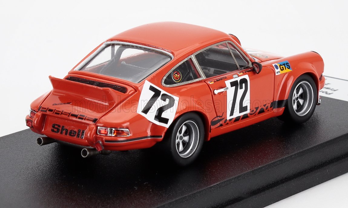 Porsche 911 Carrera RSR No. 72 Franz Pesch Jürgen Barth 24h Le Mans 1974 Trofeu 1:43 scale model - image 2