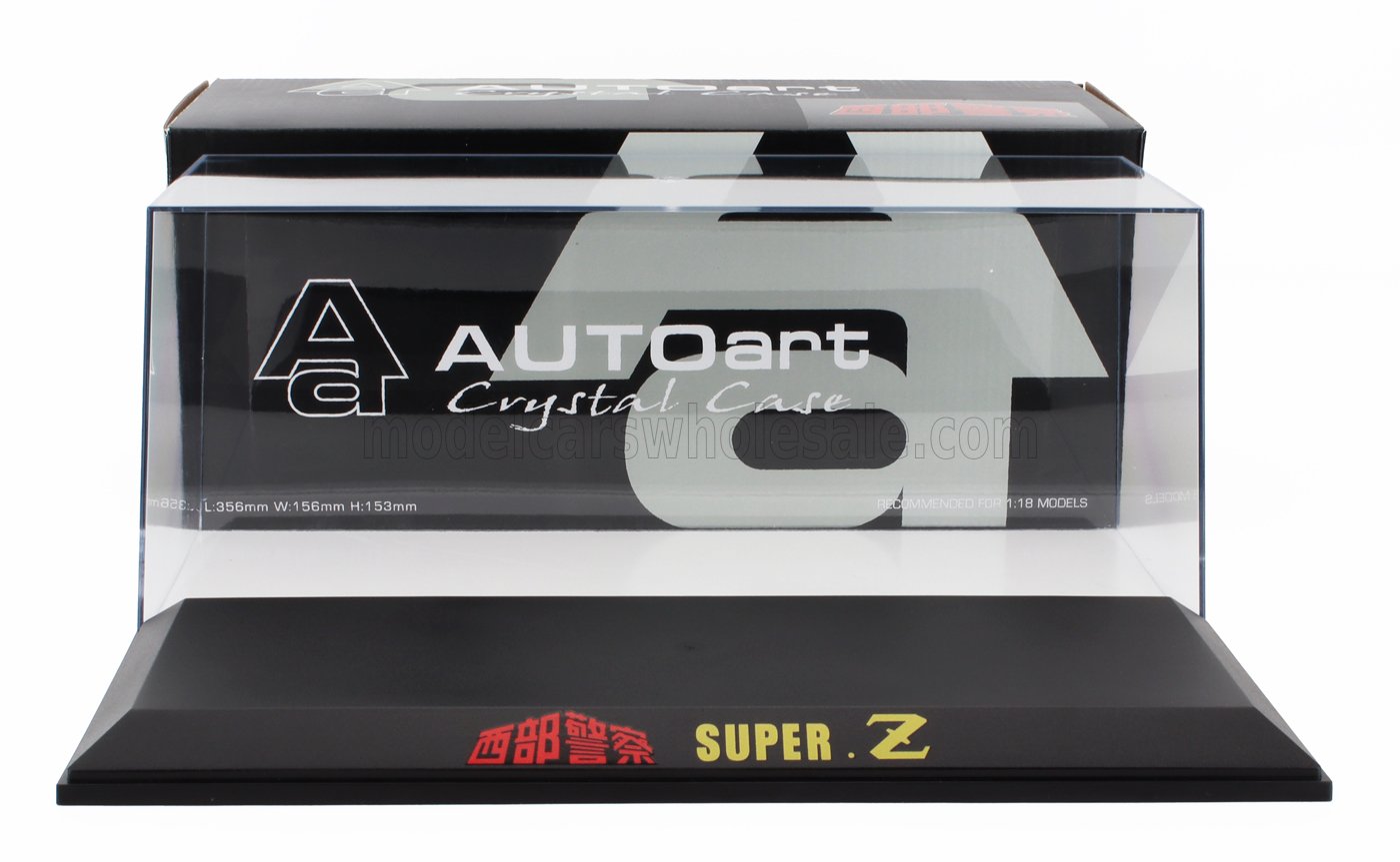 AUTOart Clear model display case for 1:18 scale cars, available on Vroomi