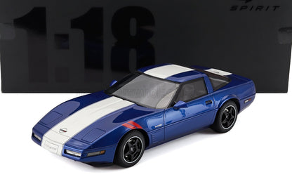 CHEVROLET - CORVETTE C4 COUPE 1996 - BLUE WHITE