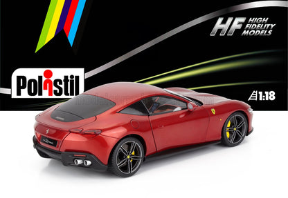 FERRARI - ROMA 2019 - ROSSO MAGMA - RED MET