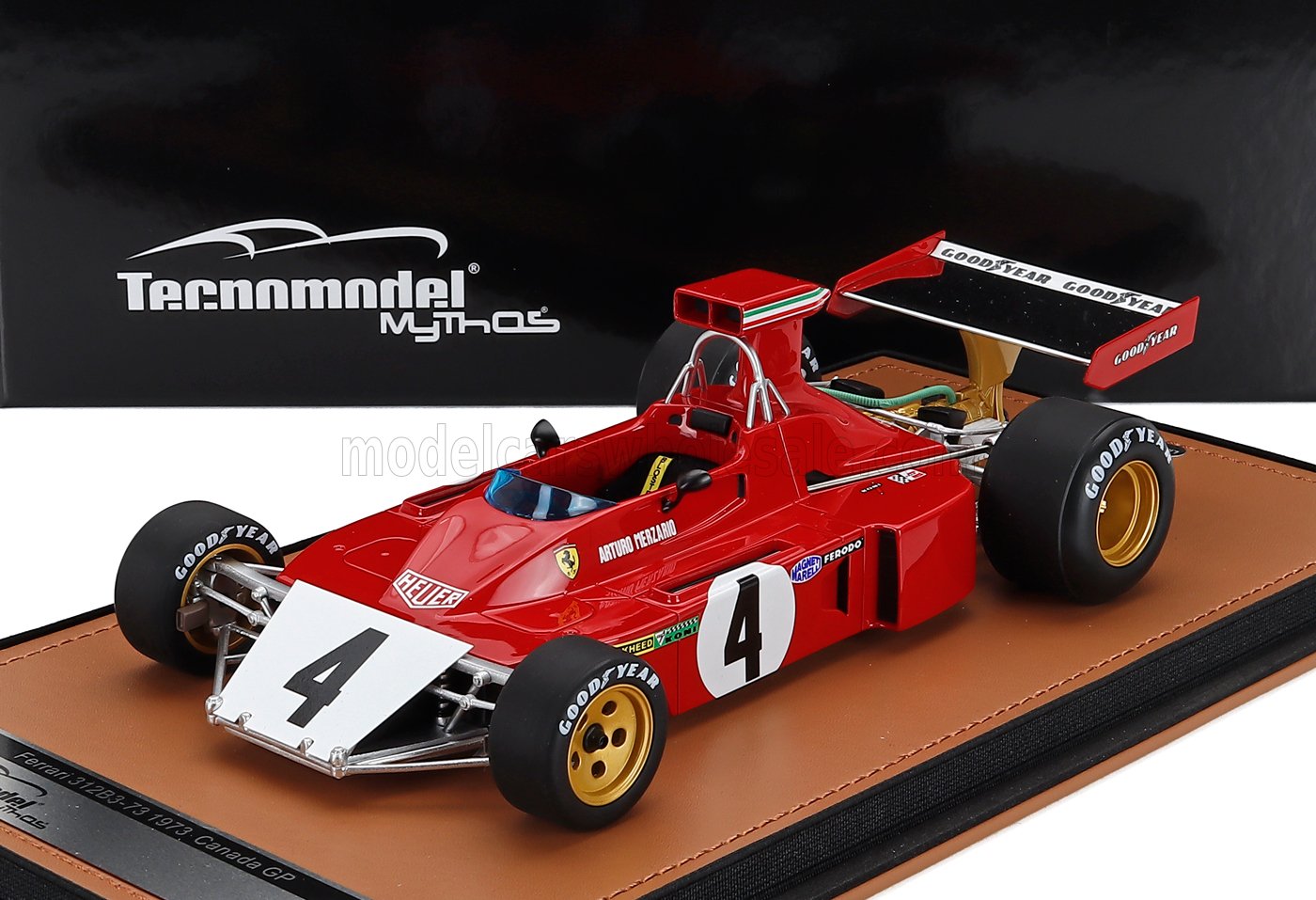 フェラーリFerrari F1 Collection Ferrari F1 312 B3 Broke Nose No. 4 Arturo Merzario Canada GP 1973