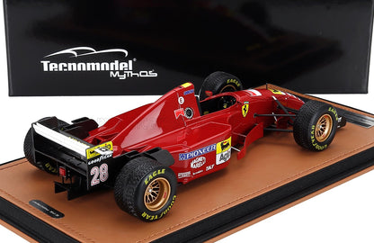 FERRARI - F1  412T2 N 28 JAPAN GP WITH RAIN TIRES 1995 GERHARD BERGER - RED BLACK