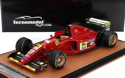 FERRARI - F1  412T2 N 27 JAPAN GP WITH RAIN TIRES 1995 JEAN ALESI - RED BLACK