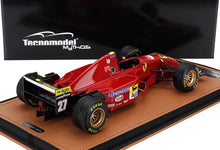 FERRARI - F1  412T2 N 27 JAPAN GP WITH RAIN TIRES 1995 JEAN ALESI - RED BLACK