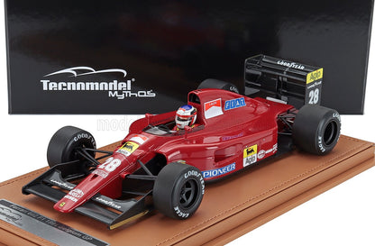 FERRARI - F1  642 N 28 BELGIUM GP (with pilot figure) 1991 JEAN ALESI - RED BLACK