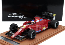 FERRARI - F1  642 N 28 BRITISH GP WITH RAIN TIRES (with pilot figure) 1991 JEAN ALESI - RED BLACK