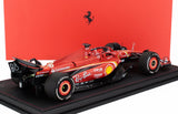 FERRARI | F1 SF-24 TEAM SCUDERIA FERRARI N 16 2. AUSTRALIEN GP 2024 CHARLES LECLERC - CON VETRINA - MIT SCHAUKASTEN | SCHWARZ