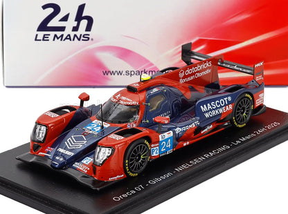 ORECA - 07 GIBSON GK428 4.2L V8 TEAM NIELSEN RACING N 24 24h LE MANS 2025 CEM BOLUKBASI - COLIN BRAUN - NAVEEN RAO - RED BLUE