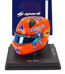BELL HELMET - CASCO HELMET F1 ALEX ALBON TEAM ATLASSIAN WILLIAMS RACING N 23 MIAMI GP 2025 - ORANGE