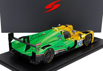 ORECA - 07 GIBSON GK428 4.2L V8 TEAM INTER EUROPOL COMPETITION N 43 WINNER LMP2 CLASS 24h LE MANS 2025 TOM DILLMANN - JAKUB SMIECHOWSKI - NICK YELLOLY - YELLOW GREEN