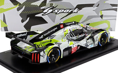 PEUGEOT - 9X8 X6H 2.6L TURBO V6 TEAM PEUGEOT TOTALENERGIES N 93 24h LE MANS 2025 PAUL DI RESTA - MIKKEL JENSEN - JEAN ERIC VERGNE - WHITE GREEN BLACK