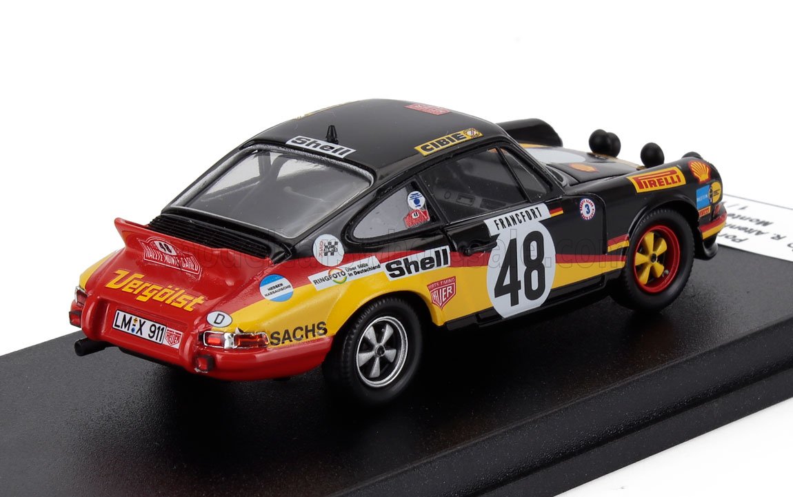 Porsche 911 Carrera RS Coupe No. 48 Reiner Altenheimer Gerd Blankenhagen Rally Monte Carlo 1976 Night Version Trofeu 1:43 scale model - image 2