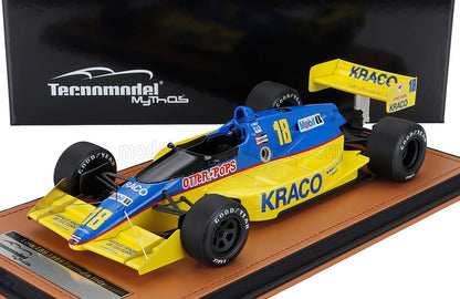 LOLA - T89 TEAM KRACO RACING N 18 FORMULA INDY CAR WORLD SERIES SEASON 1989 BOBBY RAHAL - YELLOW LIGHT BLUE