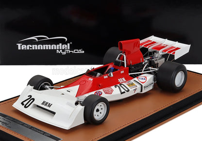 BRM - F1 P160E N 20 CANADIAN GP 1973 JEAN PIERRE BELTOISE - WHITE RED Scale model car on Vroomi