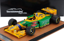 BENETTON – F1  B193B TEAM BENETTON FORD Nr. 5 GP VON UNGARN 1993 MICHAEL SCHUMACHER – GELB GRÜN BLAU