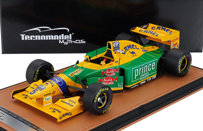 BENETTON - F1  B193B TEAM BENETTON FORD N 5 HUNGARIAN GP 1993 MICHAEL SCHUMACHER - YELLOW GREEN BLUE