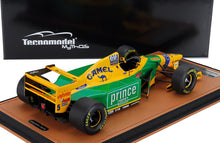 BENETTON – F1  B193B TEAM BENETTON FORD Nr. 5 GP VON UNGARN 1993 MICHAEL SCHUMACHER – GELB GRÜN BLAU