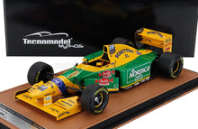 BENETTON – F1 B193 TEAM BENETTON FORD N 0 TEST BARCELONA 1993 MICHELE ALBORETO – GELB GRÜN BLAU