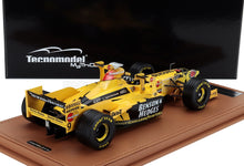 JORDAN - F1  198 HONDA MF-301 HC N 9 WITH TOWER WINGS IMOLA GP (with pilot figure) 1998 DAMON HILL - YELLOW BLACK