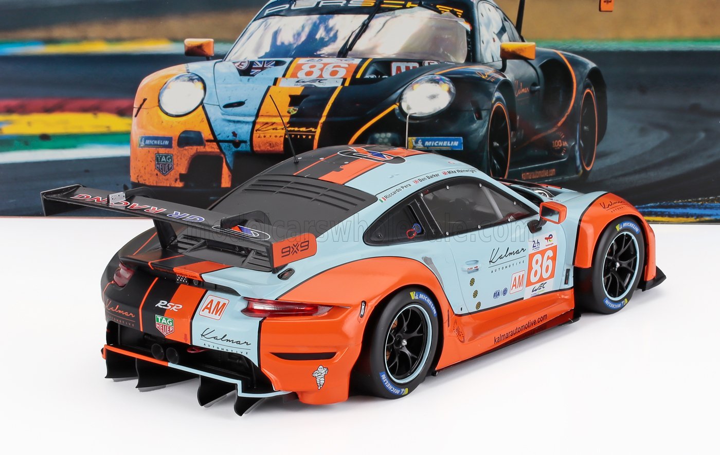 PORSCHE | 911 991-2 RSR-19 4.2L TEAM GR RACING GULF N 86 24h LE MANS 2023 BEN BARKER - RICCARDO PERA - MICHAEL WAINWRIGHT