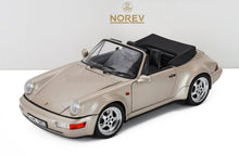 PORSCHE - 911 964 TURBO LOOK CABRIOLET 1992 - PLATA Tienda de maquetas de coches Vroomi Scale