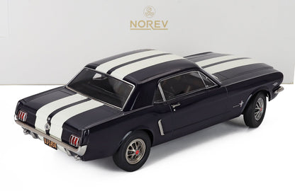 FORD USA - MUSTANG COUPE HARD-TOP 1965 - BLUE WHITE