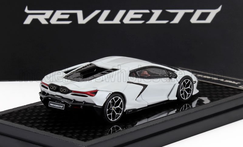 Lamborghini Revuelto Hybrid 2023 White LCD Models 1:64 scale model - image 2