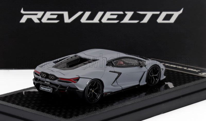 Lamborghini Revuelto Hybrid 2023 Matt Grey LCD Models 1:64 scale model - image 2