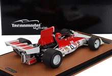 BRM - F1  P160E N. 21 GP D'ITALIA A MONZA (con figurina del pilota) 1973 NIKI LAUDA - BIANCO E ROSSO
