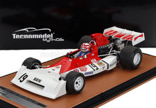 BRM - F1  P160E N. 19 GP DI GERMANIA (con figurina del pilota) 1973 CLAY REGAZZONI - BIANCO ROSSO