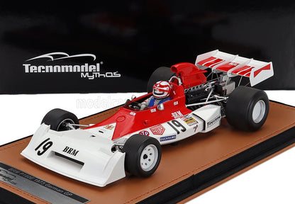 BRM - F1  P160E N. 19 GP DI GERMANIA (con figurina del pilota) 1973 CLAY REGAZZONI - BIANCO ROSSO