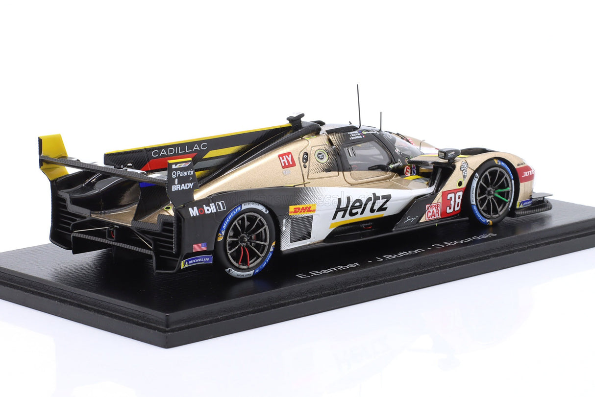 CADILLAC | V-SERIES R 5.5L V8 TEAM HERTZ JOTA N 38 WEC & 7th 24h LE MANS 2025 EARL BAMBER - SEBASTIEN BOURDAIS - JENSON BUTTON - GOLD WHITE BLACK