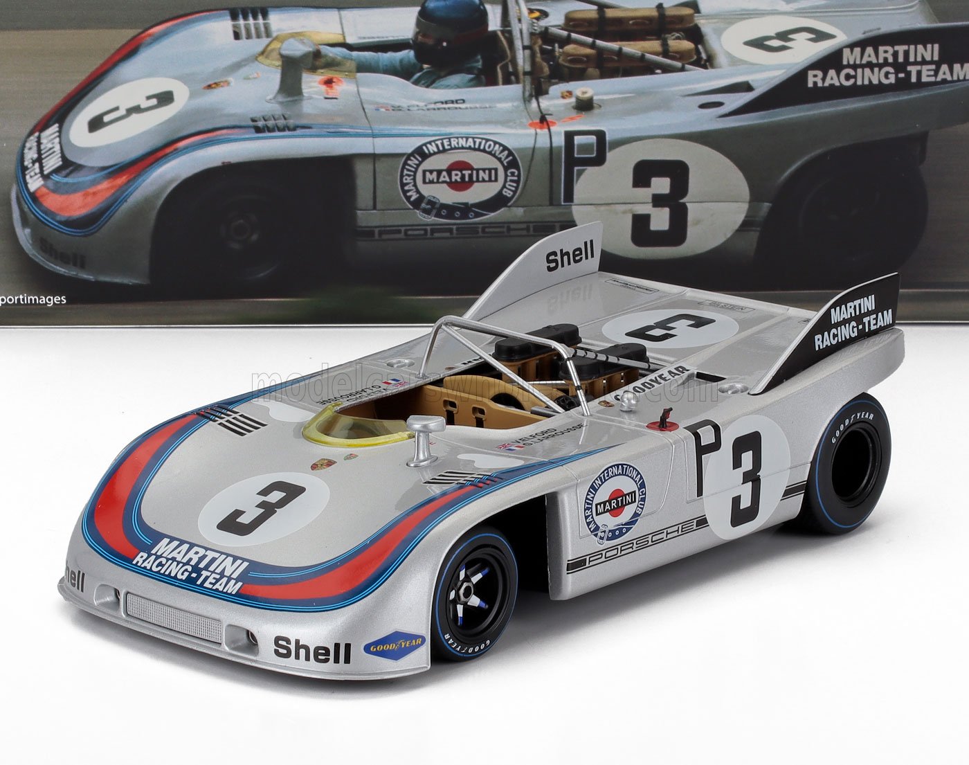 PORSCHE | 908/03 N 3 WINNER 1000km NURBURGRING 1971 LEFORD LARROUSSE