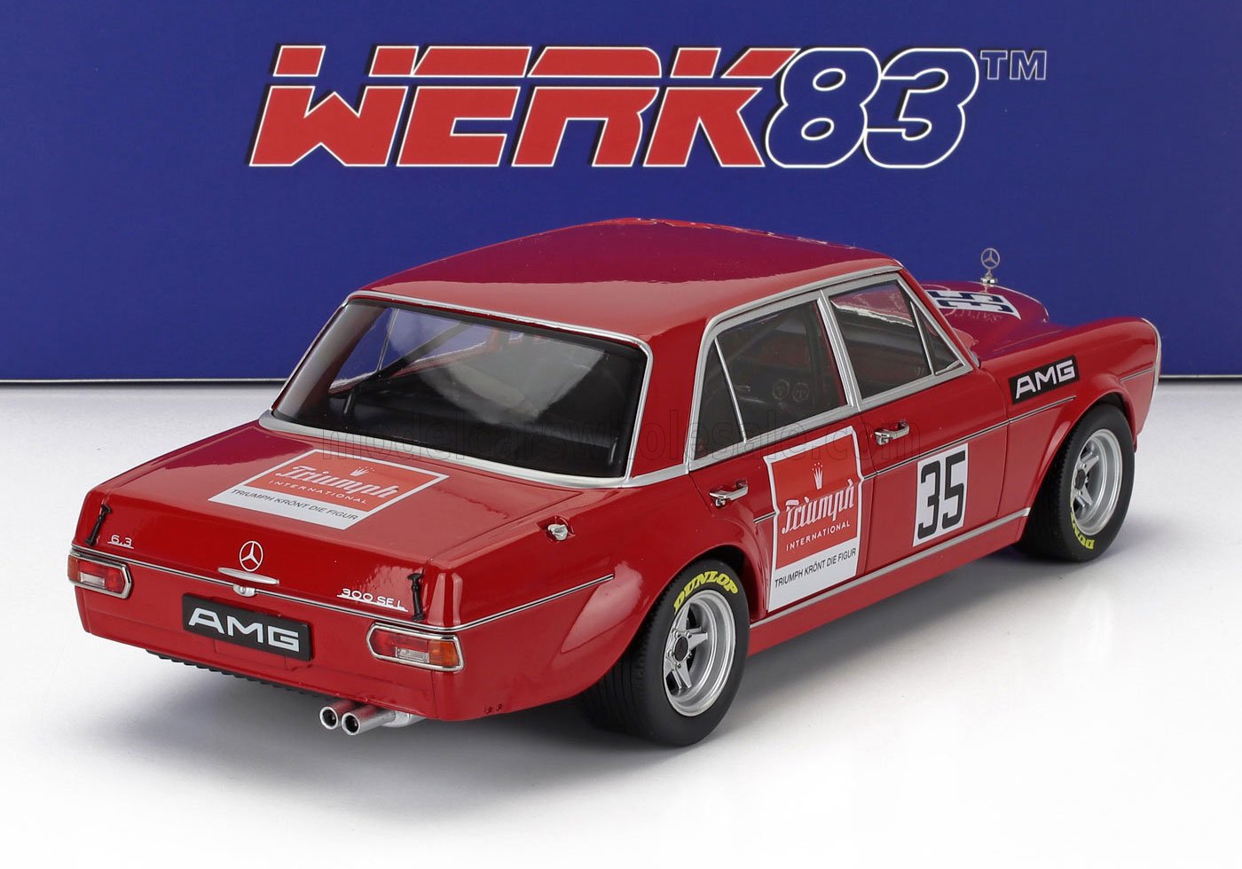 MERCEDES BENZ | 300 SEL 6.8 AMG N 35 SUDWESTPOKAL HOCKENHEIM 1971 HELMUT KELLENERS