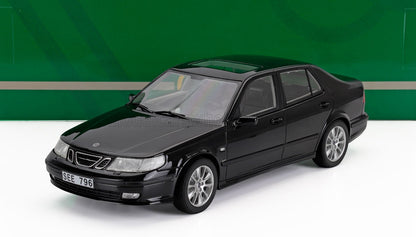 SAAB - 9-5 TURBO AERO 1998 - NEGRO Maqueta de coche en Vroomi