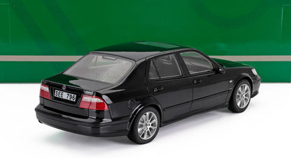 SAAB - 9-5 TURBO AERO 1998 - NEGRO Maqueta de coche en Vroomi