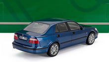 SAAB - 9-5 TURBO AERO 1998 - AZUL METALIZADO. Maqueta de coche en Vroomi