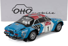 RENAULT - ALPINE A110 1800 N 1 WINNER RALLY SANREMO 1973 JEAN-LUC THERIER - BLUE