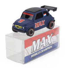 FIAT - 500 BRUMS LIVERY MAX N 1 WORLD CHAMPION 2024 - F1 WHEELS - MATT BLUE