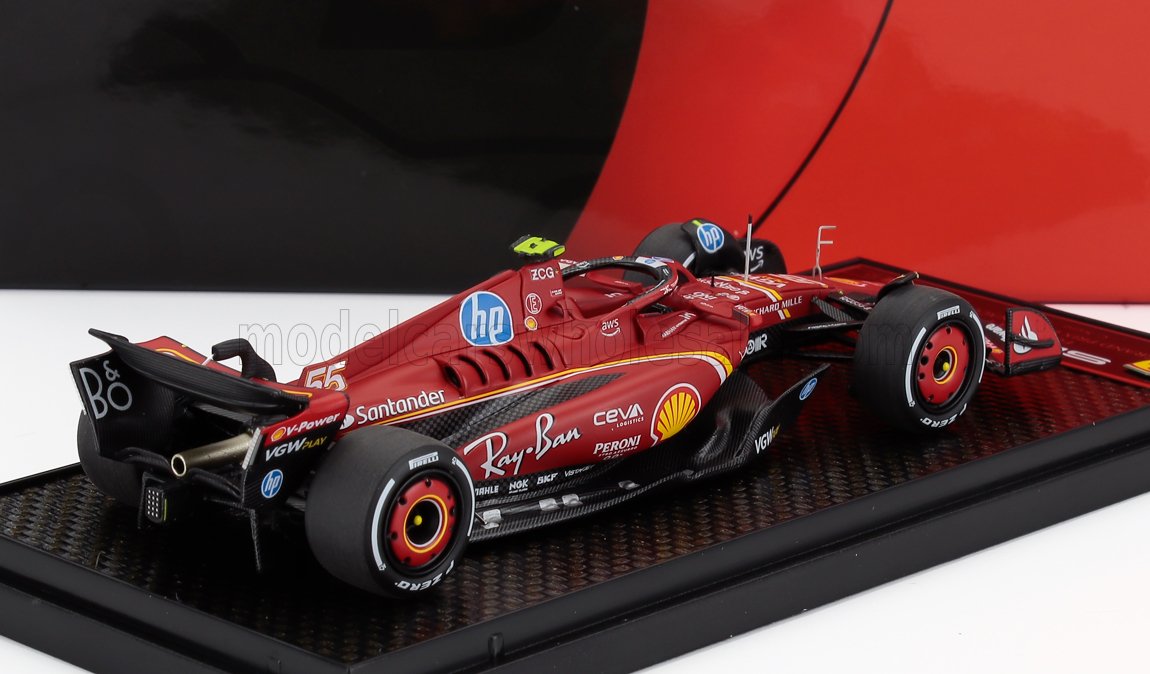 FERRARI | F1  SF-24 TEAM SCUDERIA FERRARI N 55 3rd MONACO GP 2024 CARLOS SAINZ