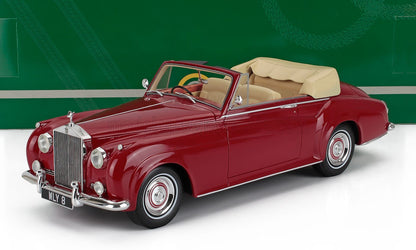ROLLS ROYCE - SILVER CLOUD CABRIOLET OPEN 1960 - ROSSO modellino in scala modellino Vroomi
