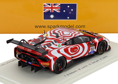 LAMBORGHINI - HURACAN GT3 EVO2 TEAM WALL RACING N 93 12h BATHURST 2025 TONY D'ALBERTO - ADRIAN DEITZ - GRANT DENYER - BRENDON LEITCH - RED WHITE