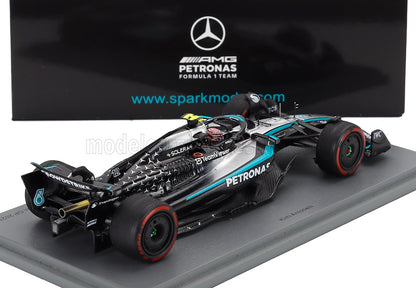 MERCEDES GP -  F1  W16 TEAM AMG PETRONAS MOTORSPORT N 12 POLE POSITION SPRINT RACE MIAMI GP WITH PIT BOARD 2025 ANDREA KIMI ANTONELLI - BLACK SILVER GREEN