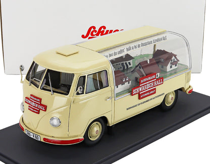 VOLKSWAGEN - T1a PICK-UP BAUSPAR-KASSE SCHWABISCH HALL 1962 - CREAM