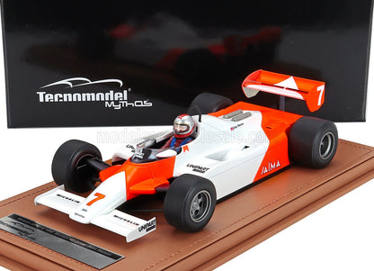 McLAREN - F1  MP4/1B FORD COSWORTH N 7 MONACO GP (with pilot figure) 1982 JOHN WATSON - WHITE RED