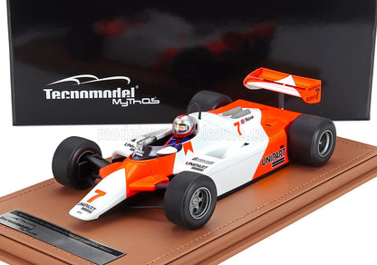 McLAREN - F1  MP4/1B FORD COSWORTH N 7 WINNER USA DETROIT GP (with pilot figure) 1982 JOHN WATSON - WHITE RED