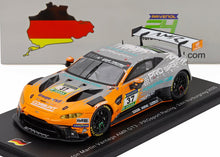 ASTON MARTIN - VANTAGE AMR GT3 EVO TEAM PROSPORT RACING N 37 24h NURBURGRING 2025 NICO BASTIAN - STEVEN PALETTE - MAREK BOCKMANN - ORANGE GREY