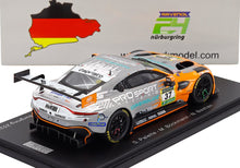 ASTON MARTIN - VANTAGE AMR GT3 EVO TEAM PROSPORT RACING N 37 24h NURBURGRING 2025 NICO BASTIAN - STEVEN PALETTE - MAREK BOCKMANN - ORANGE GREY