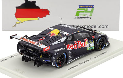 LAMBORGHINI - HURACAN GT3 EVO II TEAM RED BULL ABT N 27 24h NURBURGRING 2025 MIRKO BORTOLOTTI - DANIEL JUNCADELLA - JORDAN PEPPER - BLACK